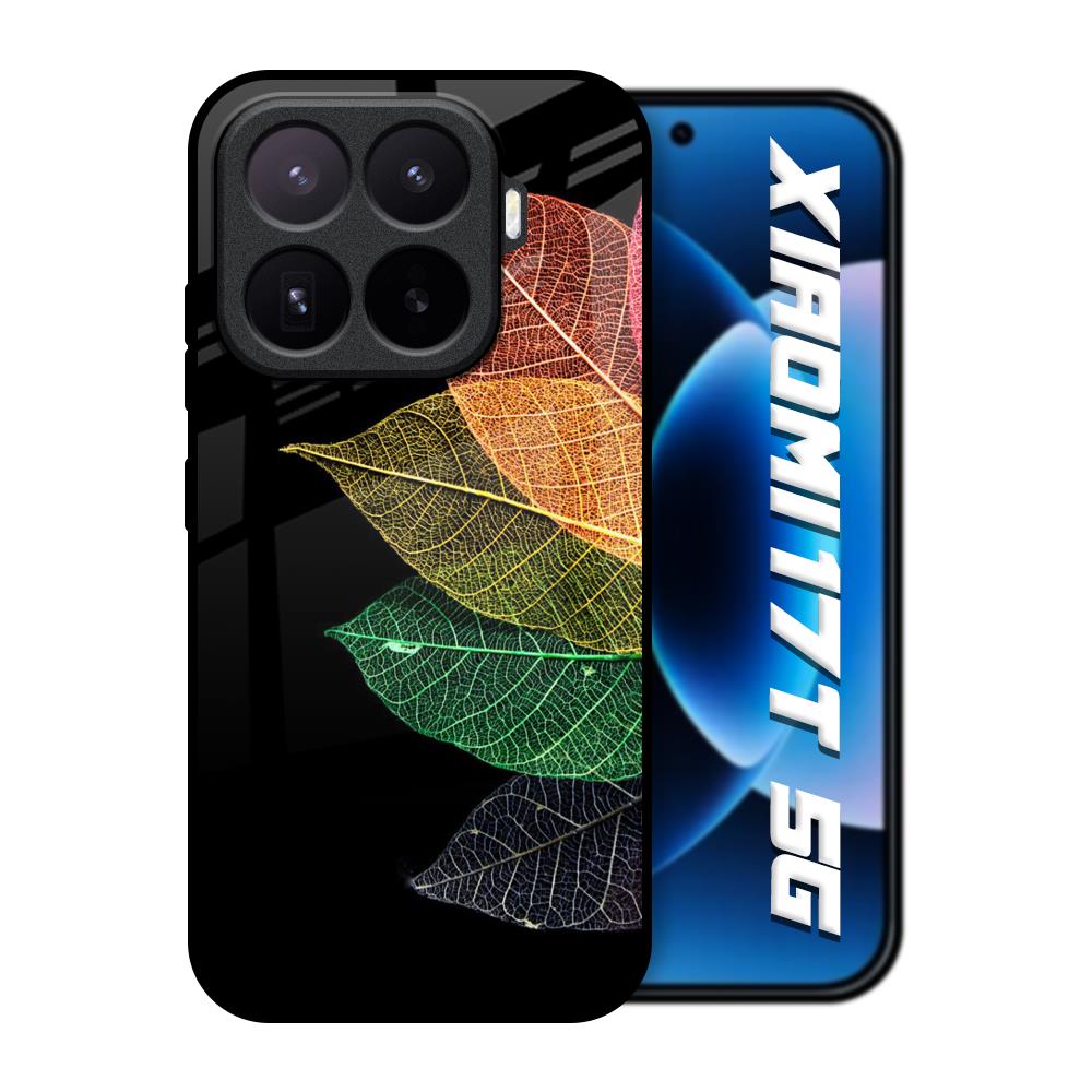 Colorful Leaves Xiaomi 17T 5G Glass Back Cover Online