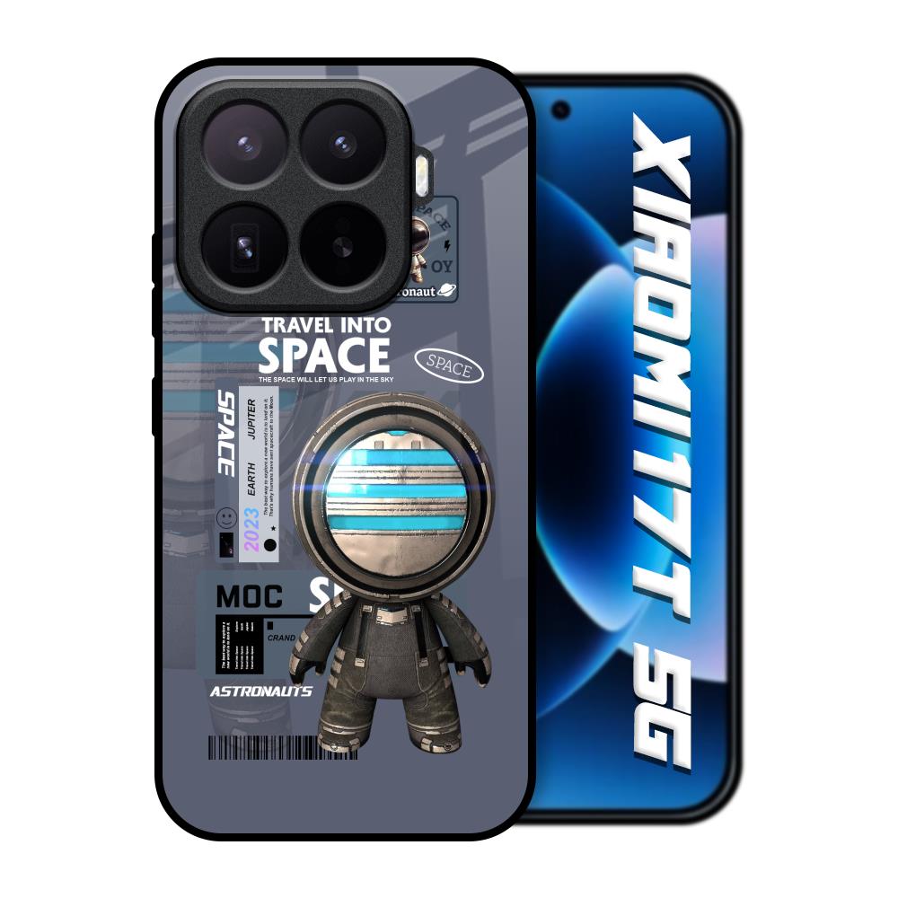 Space Travel Xiaomi 17T 5G Glass Back Cover Online