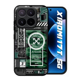 Green Camo Circuit Xiaomi 17T 5G Glass Back Cover Online