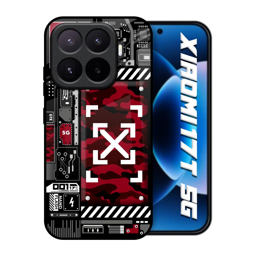 Technology Art Xiaomi 17T 5G Glass Back Cover Online