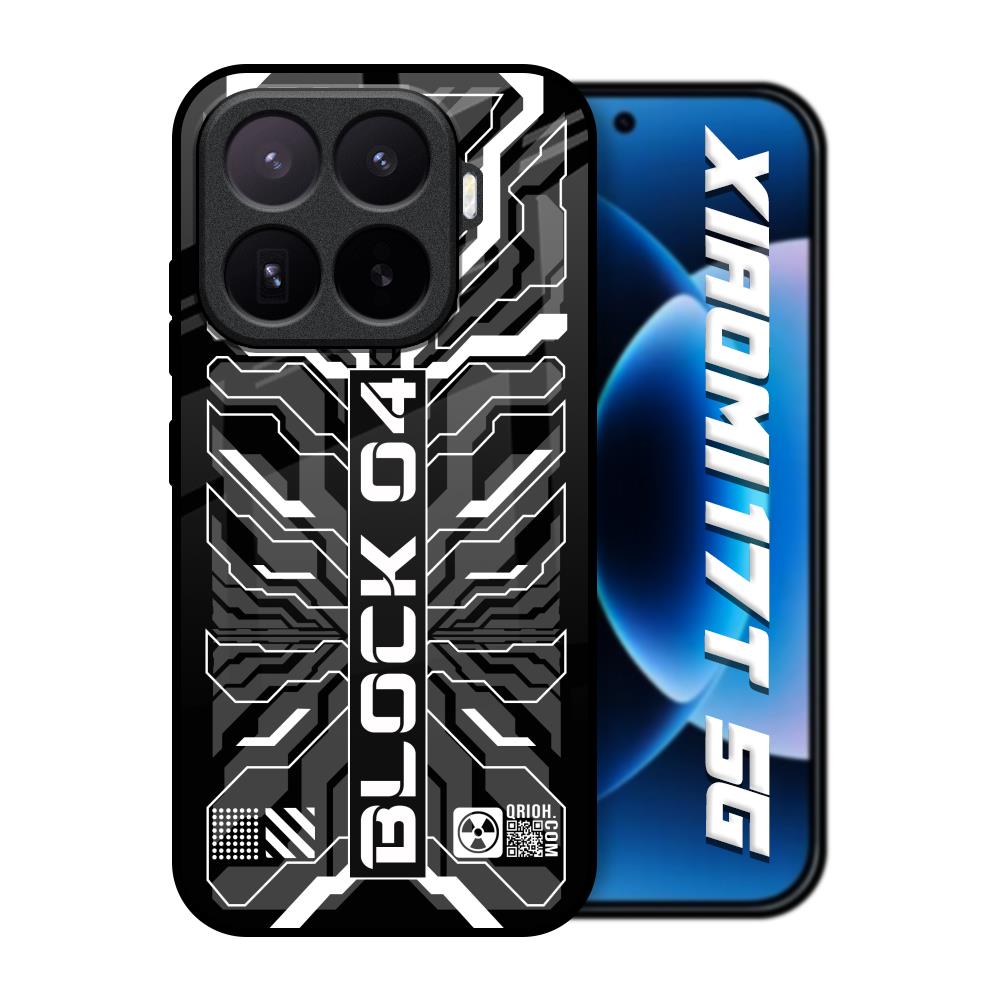Monochrome Magic Xiaomi 17T 5G Glass Back Cover Online