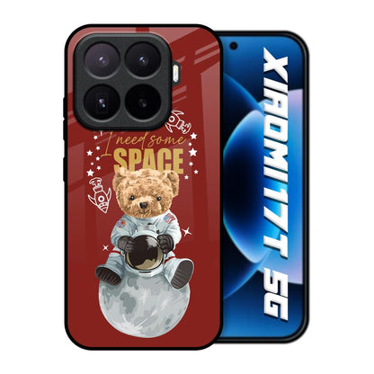 Astronaut Bear Xiaomi 17T 5G Glass Back Cover Online
