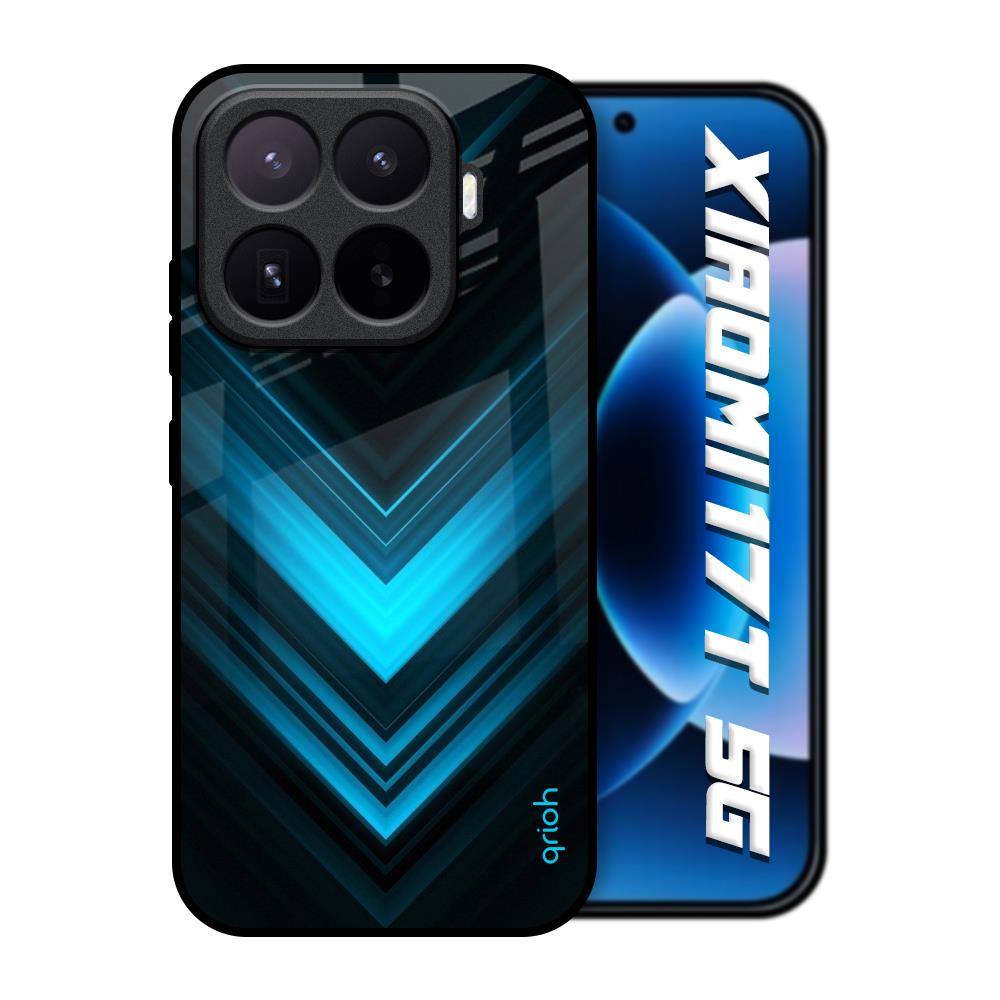 Vertical Blue Arrow Xiaomi 17T 5G Glass Back Cover Online