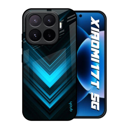 Vertical Blue Arrow Xiaomi 17T 5G Glass Back Cover Online