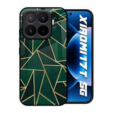 Abstract Green Xiaomi 17T 5G Glass Back Cover Online