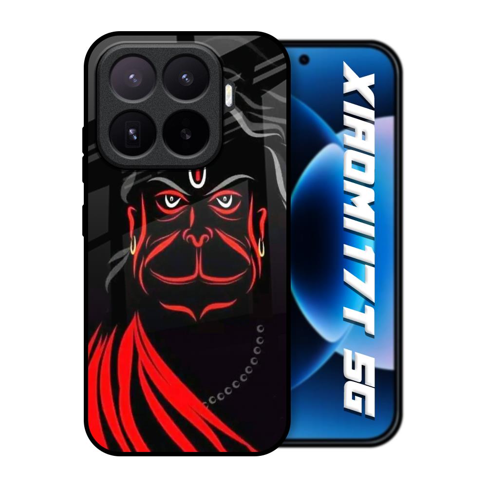 Lord Hanuman Xiaomi 17T 5G Glass Back Cover Online
