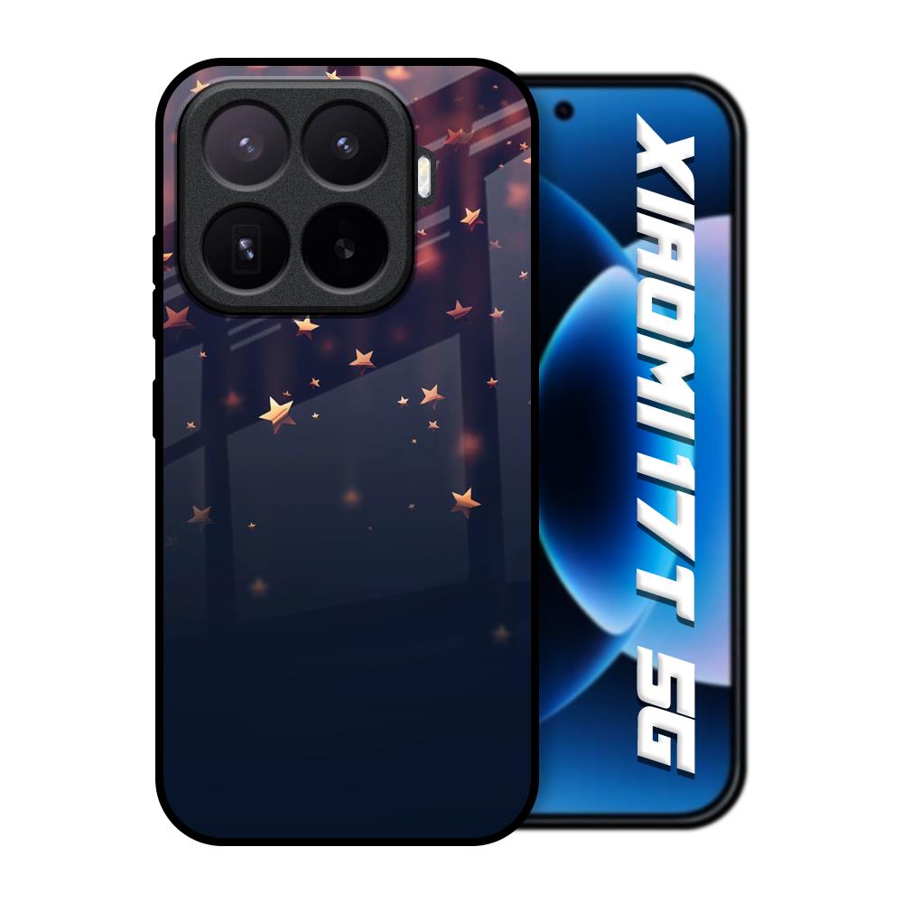 Falling Stars Xiaomi 17T 5G Glass Back Cover Online