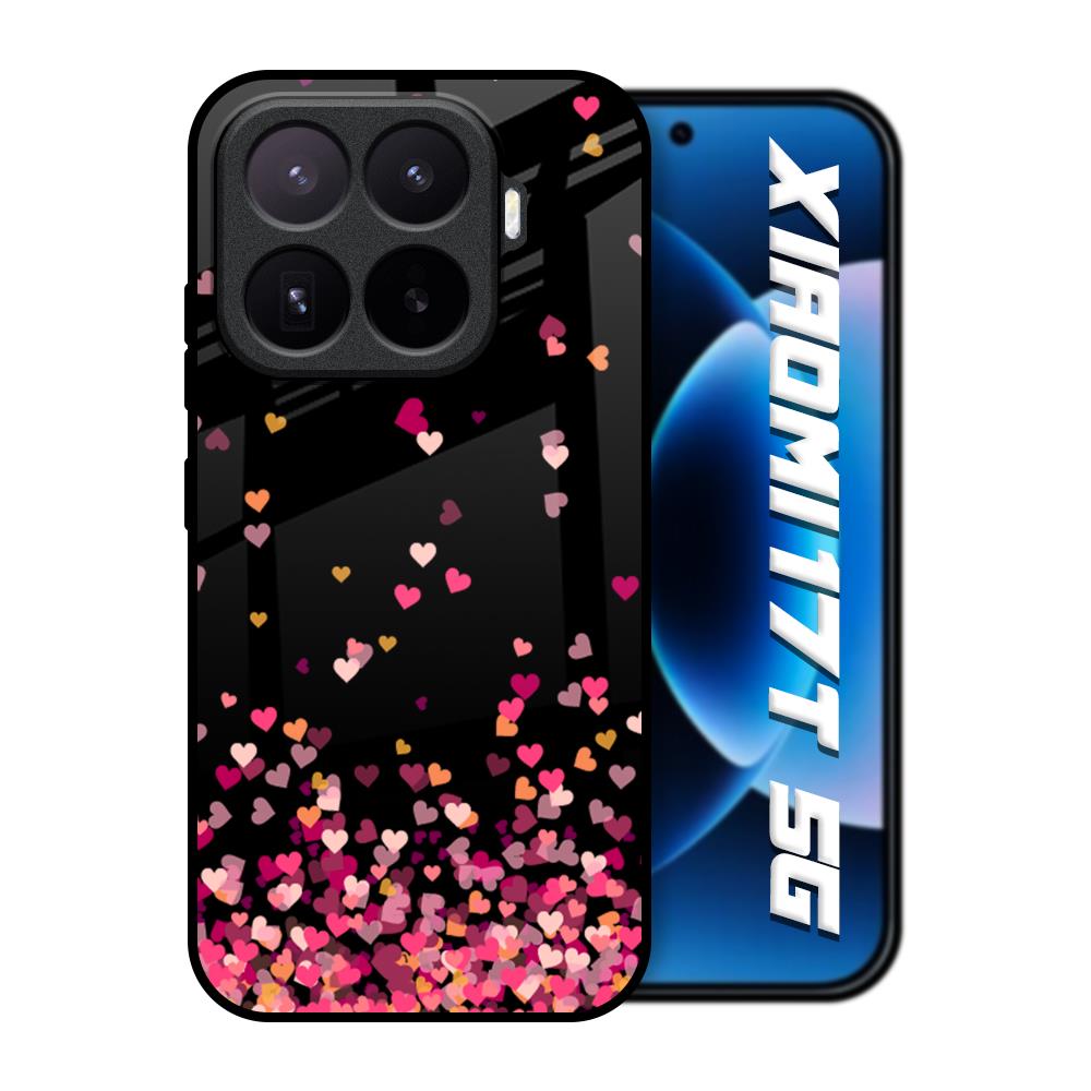 Heart Rain Fall Xiaomi 17T 5G Glass Back Cover Online