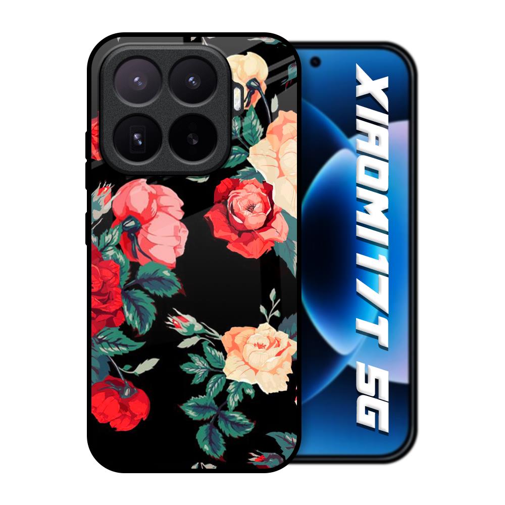 Floral Bunch Xiaomi 17T 5G Glass Back Cover Online