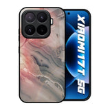 Pink And Grey Marble Xiaomi 17T 5G Glass Back Cover Online