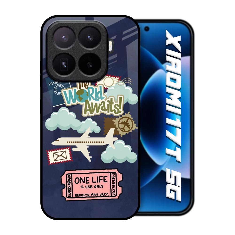 Tour The World Xiaomi 17T 5G Glass Back Cover Online