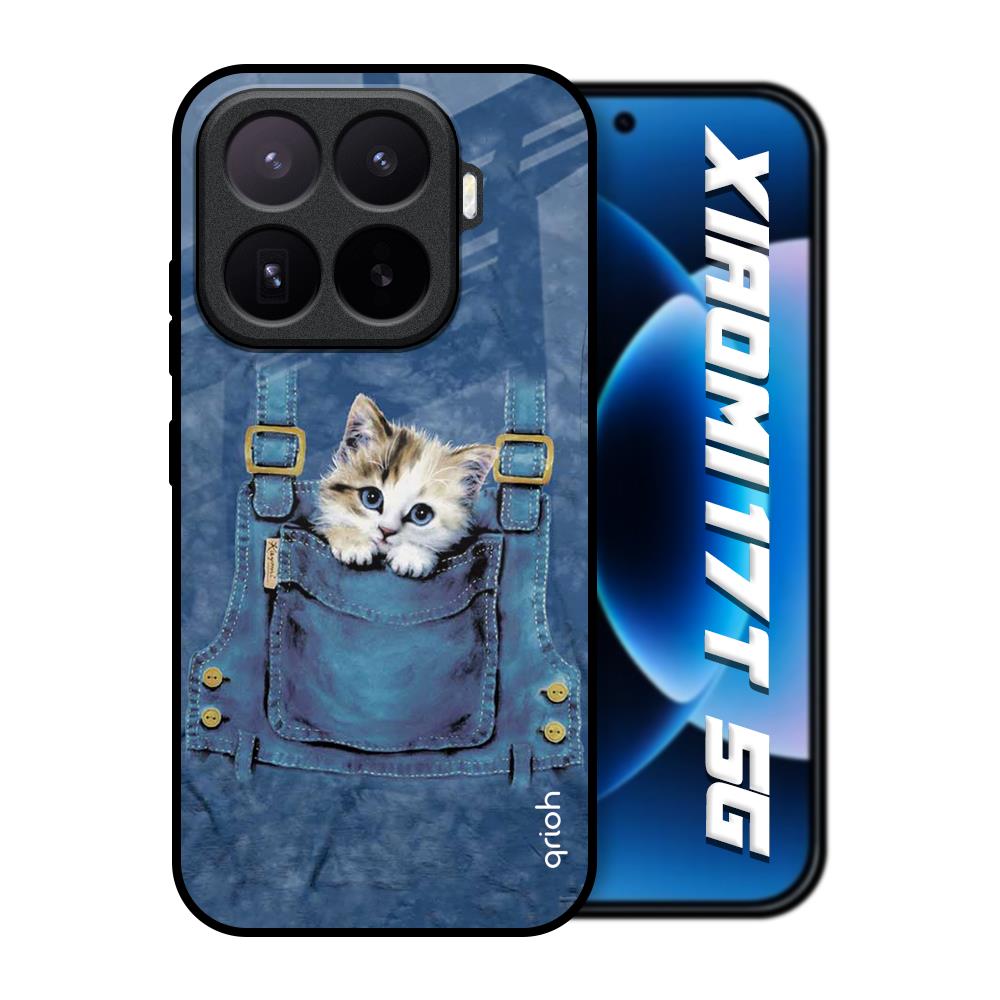 Kitty In Pocket Xiaomi 17T 5G Glass Back Cover Online