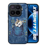 Kitty In Pocket Xiaomi 17T 5G Glass Back Cover Online