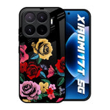 Floral Decorative Xiaomi 17T 5G Glass Back Cover Online