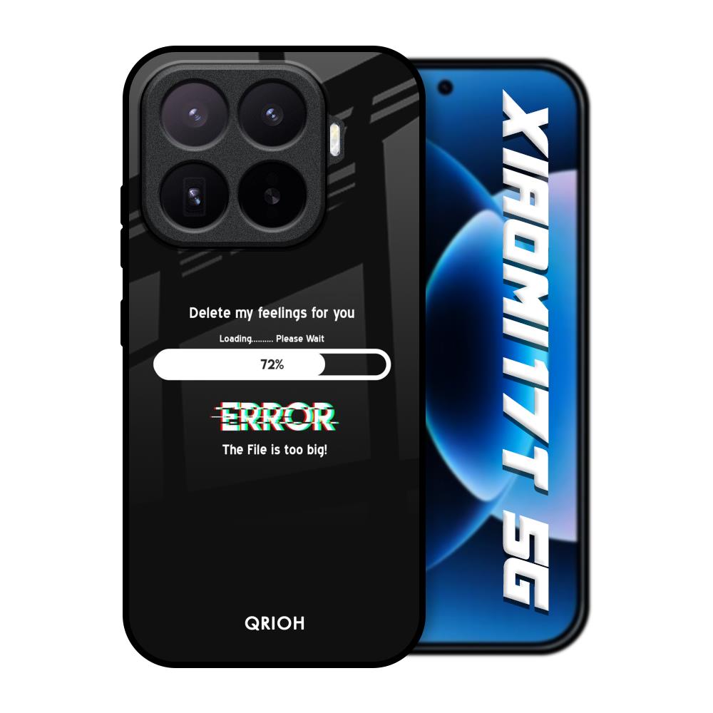 Error Xiaomi 17T 5G Glass Back Cover Online