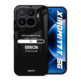 Error Xiaomi 17T 5G Glass Back Cover Online