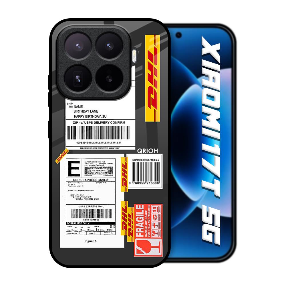 Cool Barcode Label Xiaomi 17T 5G Glass Back Cover Online