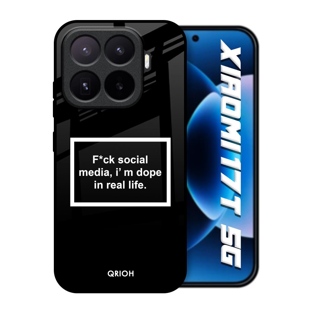 Dope In Life Xiaomi 17T 5G Glass Back Cover Online