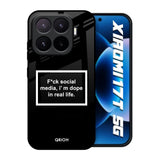 Dope In Life Xiaomi 17T 5G Glass Back Cover Online