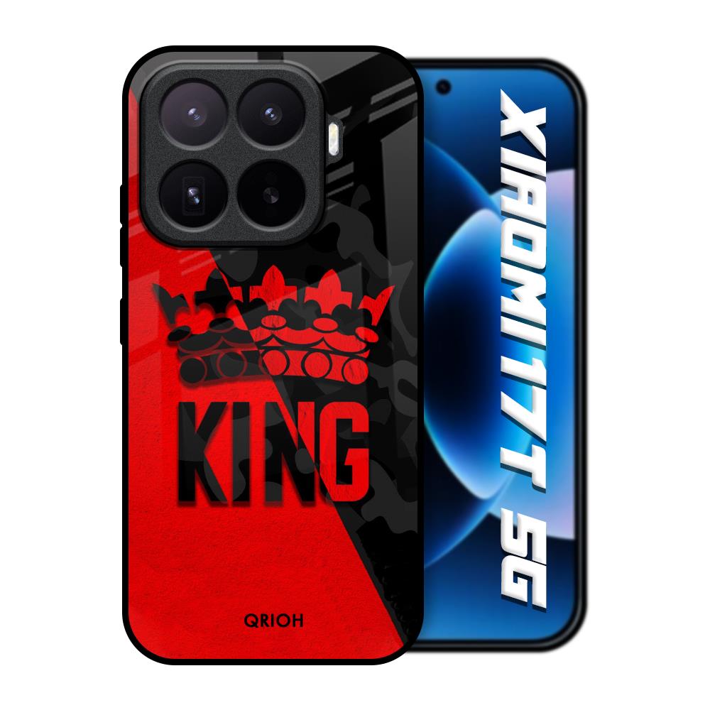 I Am A King Xiaomi 17T 5G Glass Back Cover Online