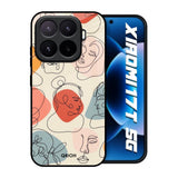 Abstract Faces Xiaomi 17T 5G Glass Back Cover Online