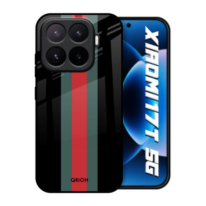Vertical Stripes Xiaomi 17T 5G Glass Back Cover Online