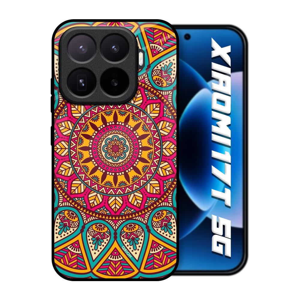 Elegant Mandala Xiaomi 17T 5G Glass Back Cover Online