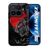 Red Moon Tiger Xiaomi 17T 5G Glass Back Cover Online