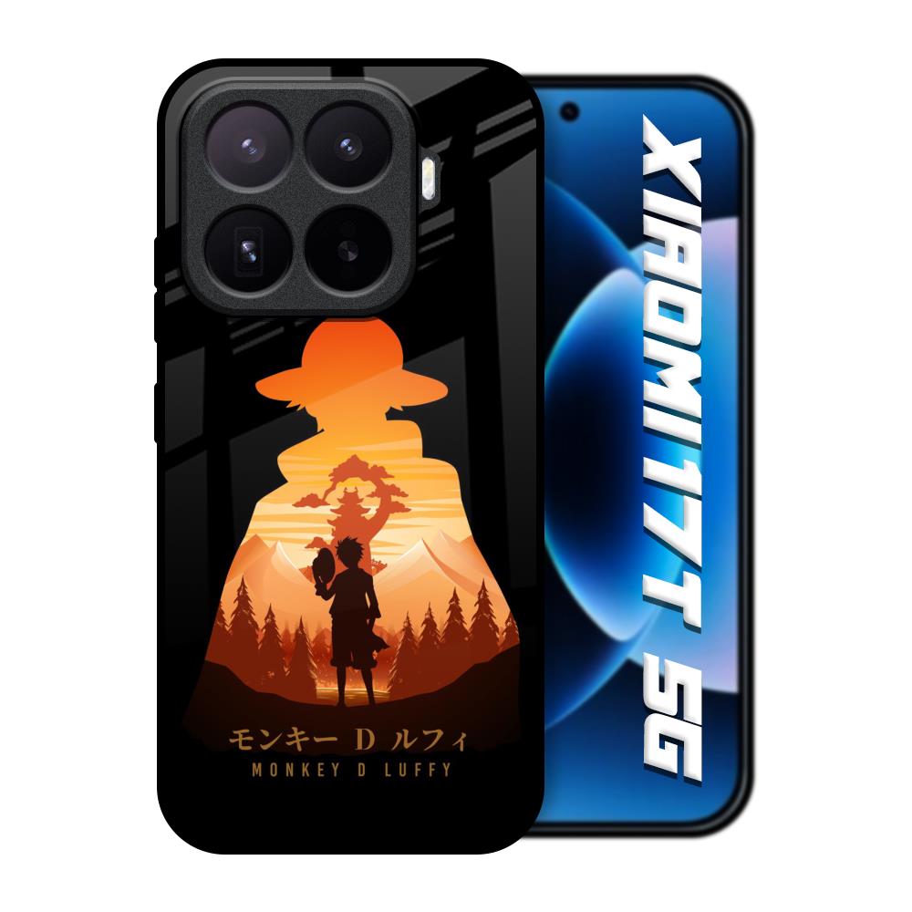 Luffy One Piece Xiaomi 17T 5G Glass Back Cover Online
