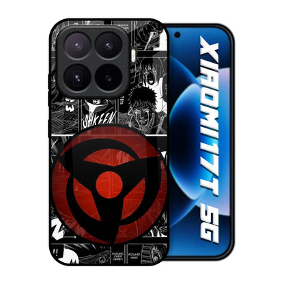 Sharingan Xiaomi 17T 5G Glass Back Cover Online