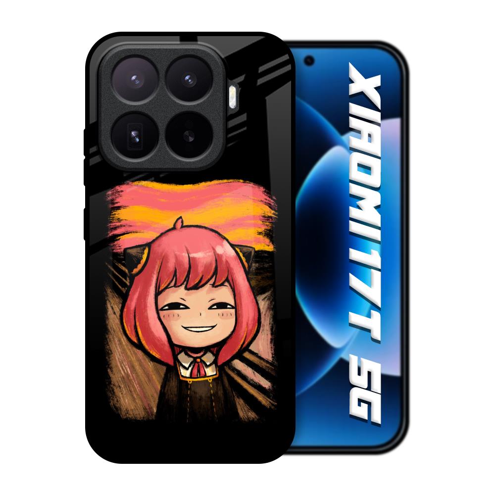 Spy X Family Xiaomi 17T 5G Glass Back Cover Online