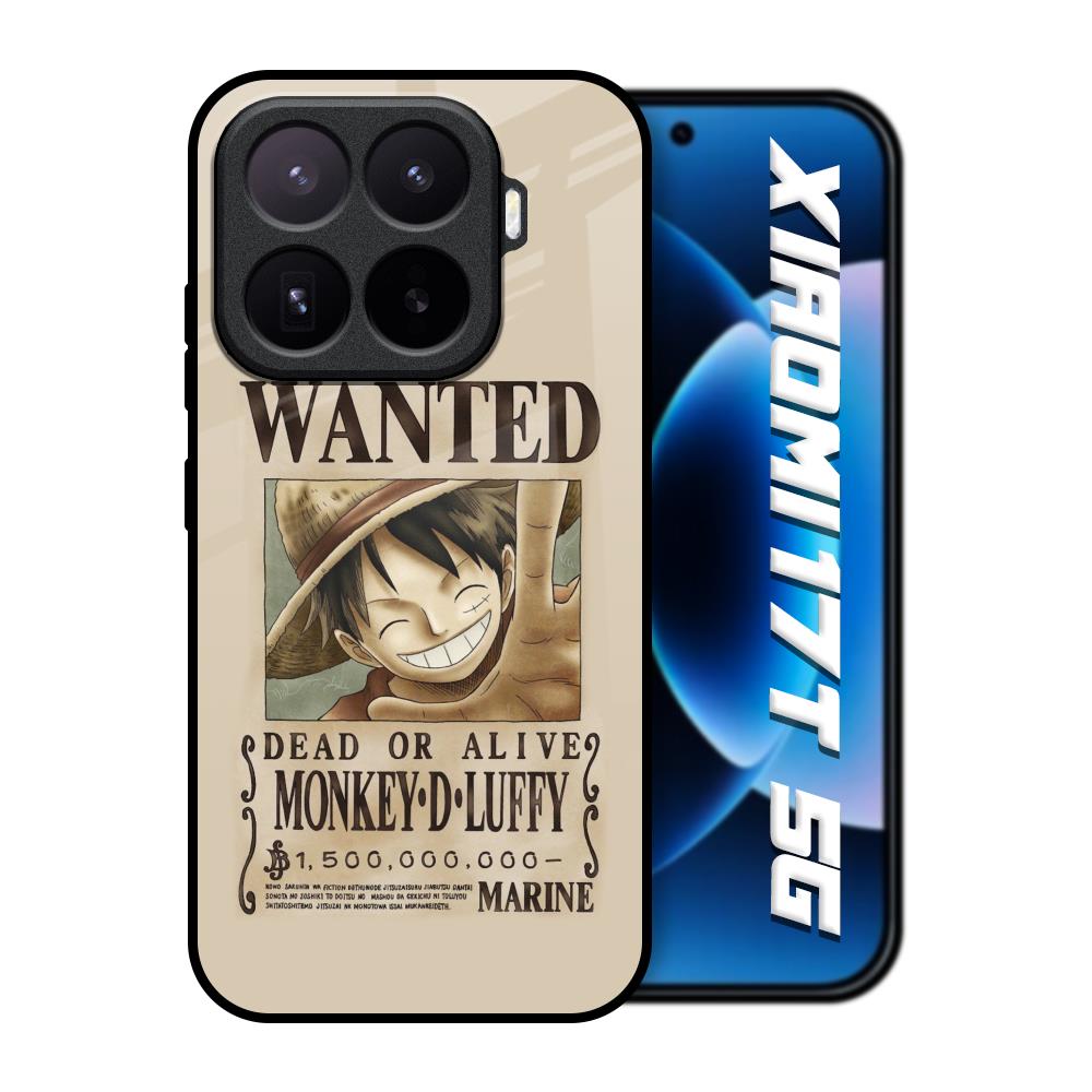 Luffy Wanted Xiaomi 17T 5G Glass Back Cover Online