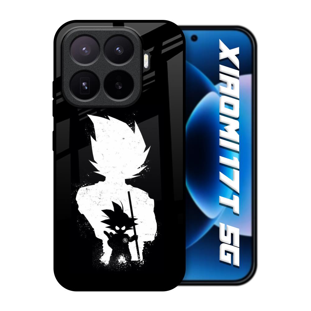 Monochrome Goku Xiaomi 17T 5G Glass Back Cover Online
