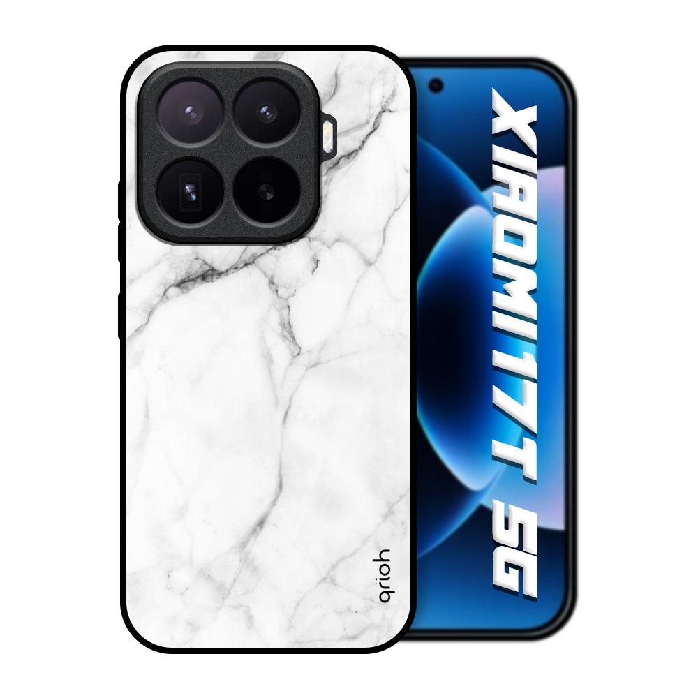 Modern White Marble Xiaomi 17T 5G Glass Back Cover Online