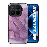 Purple Gold Marble Xiaomi 17T 5G Glass Back Cover Online