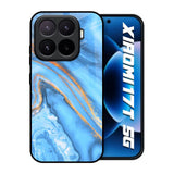 Vibrant Blue Marble Xiaomi 17T 5G Glass Back Cover Online