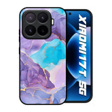 Alcohol ink Marble Xiaomi 17T 5G Glass Back Cover Online
