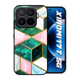 Seamless Green Marble Xiaomi 17T 5G Glass Back Cover Online