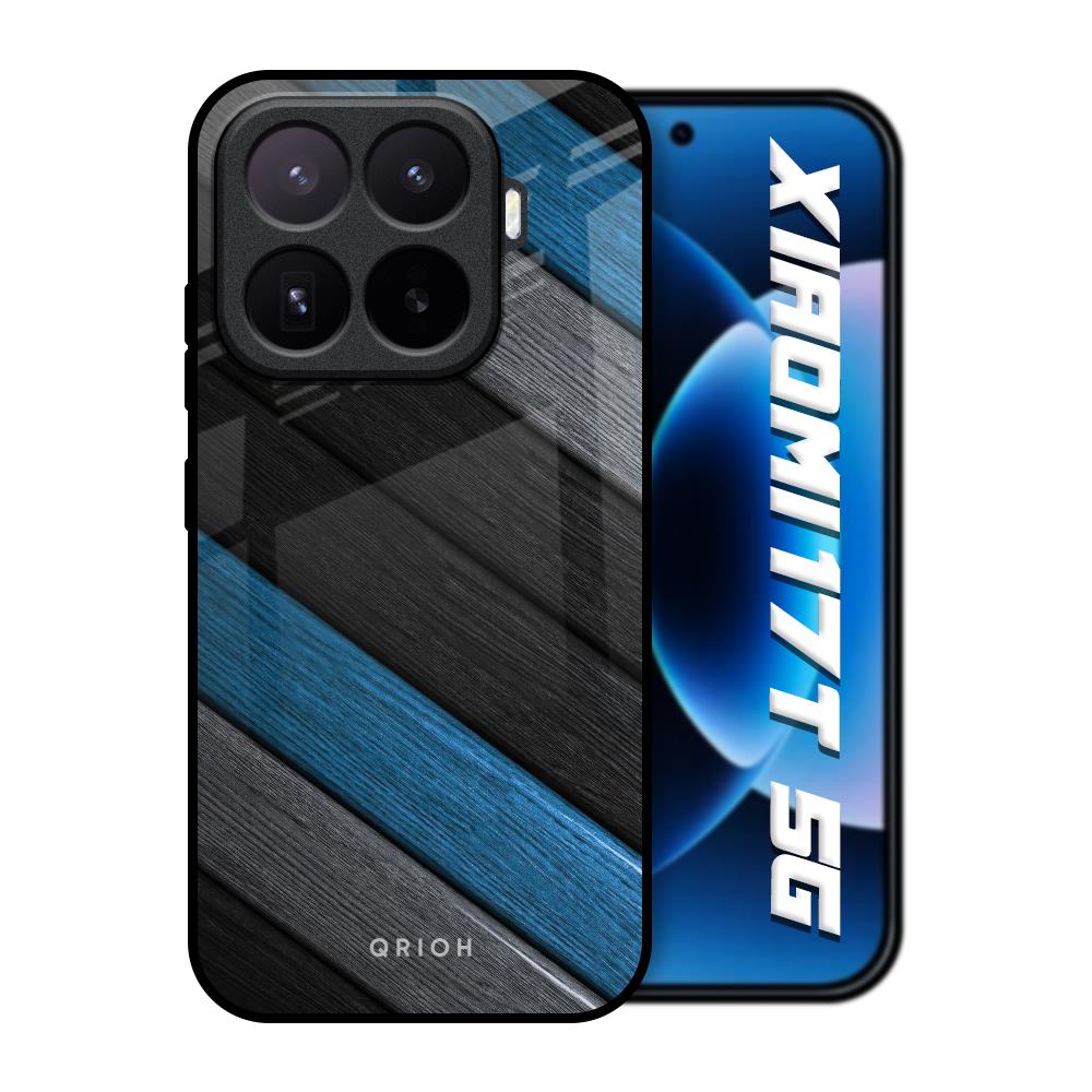 Multicolor Wooden Effect Xiaomi 17T 5G Glass Back Cover Online