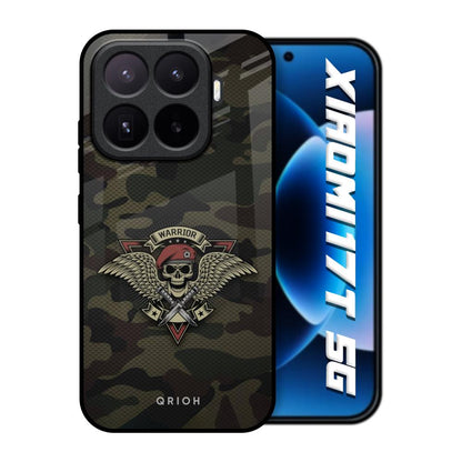 Army Warrior Xiaomi 17T 5G Glass Back Cover Online