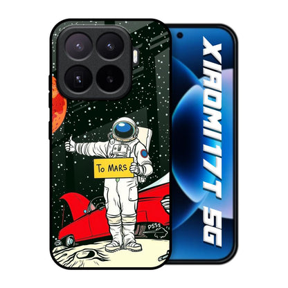 Astronaut on Mars Xiaomi 17T 5G Glass Back Cover Online