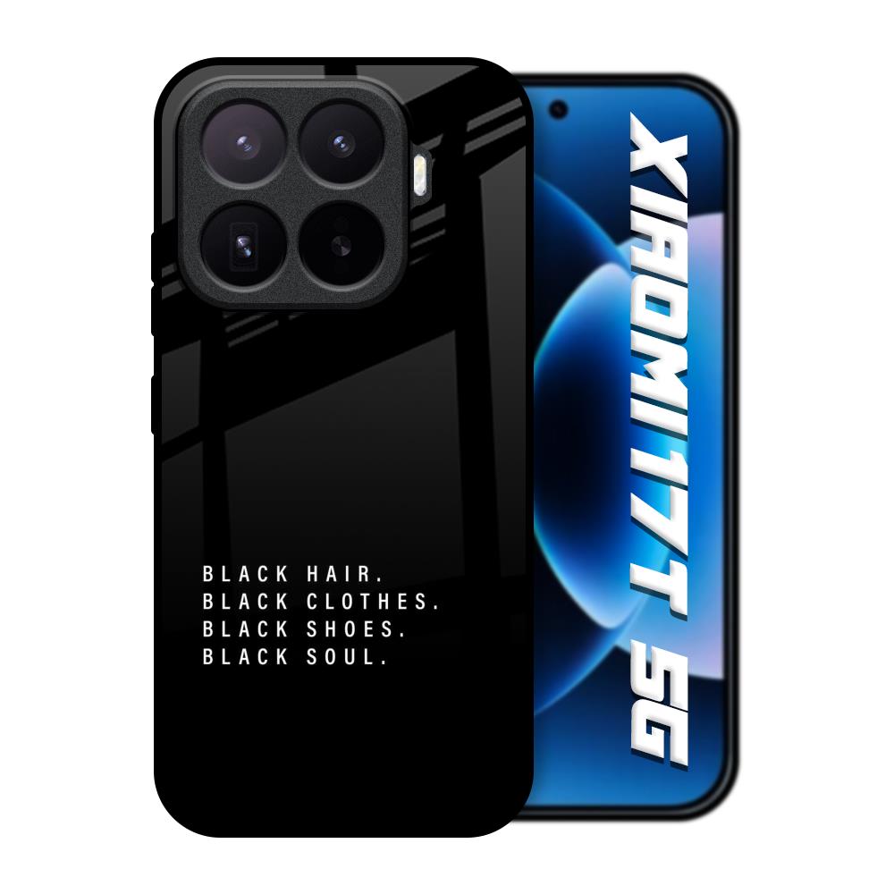 Black Soul Xiaomi 17T 5G Glass Back Cover Online