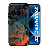 Geographical Map Xiaomi 17T 5G Glass Back Cover Online