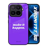 Make it Happen Xiaomi 17T 5G Glass Back Cover Online