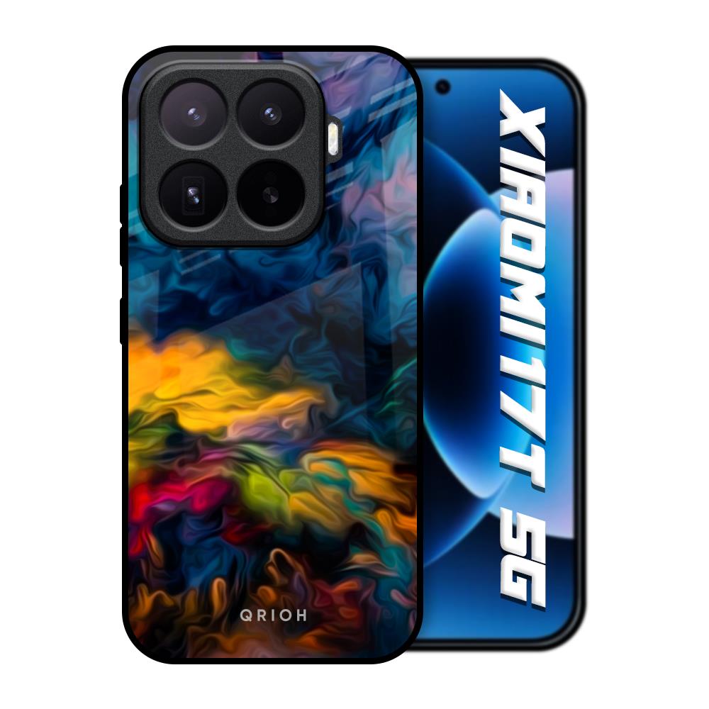 Multicolor Oil Painting Xiaomi 17T 5G Glass Back Cover Online