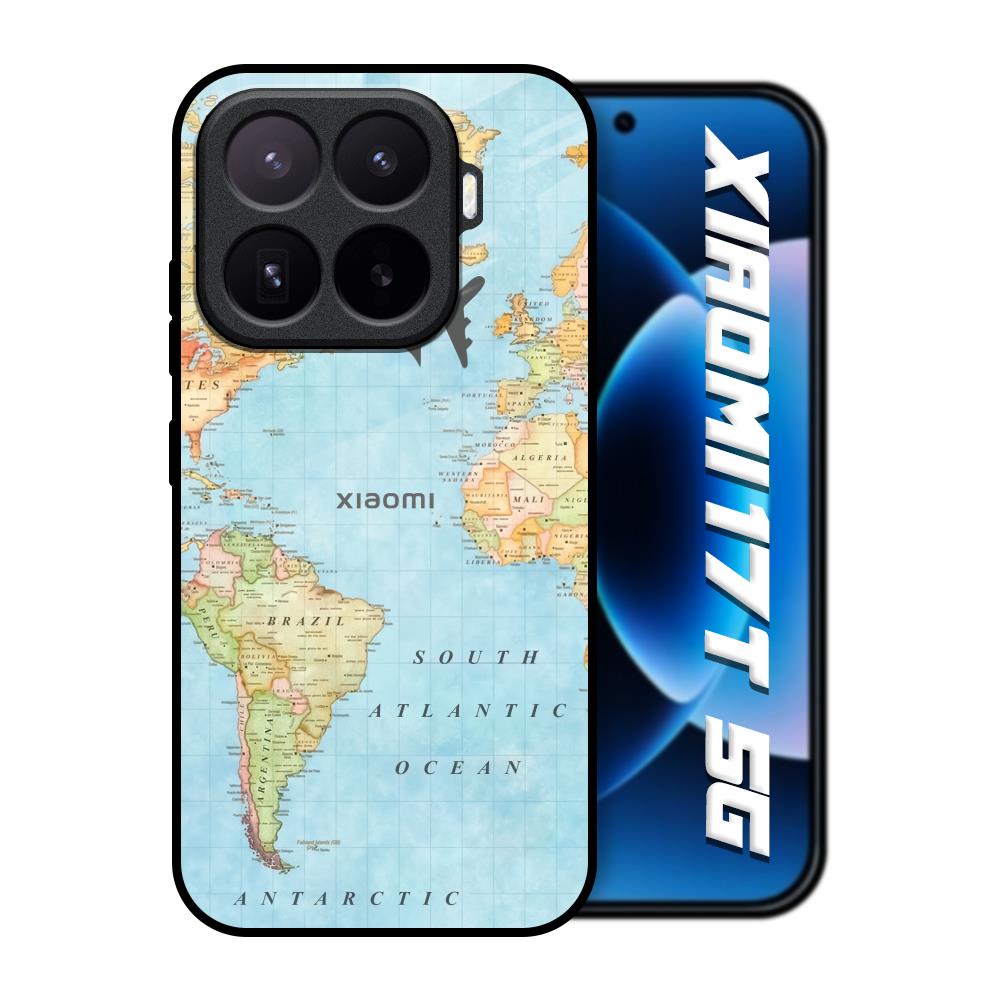 Fly Around The World Xiaomi 17T 5G Glass Back Cover Online
