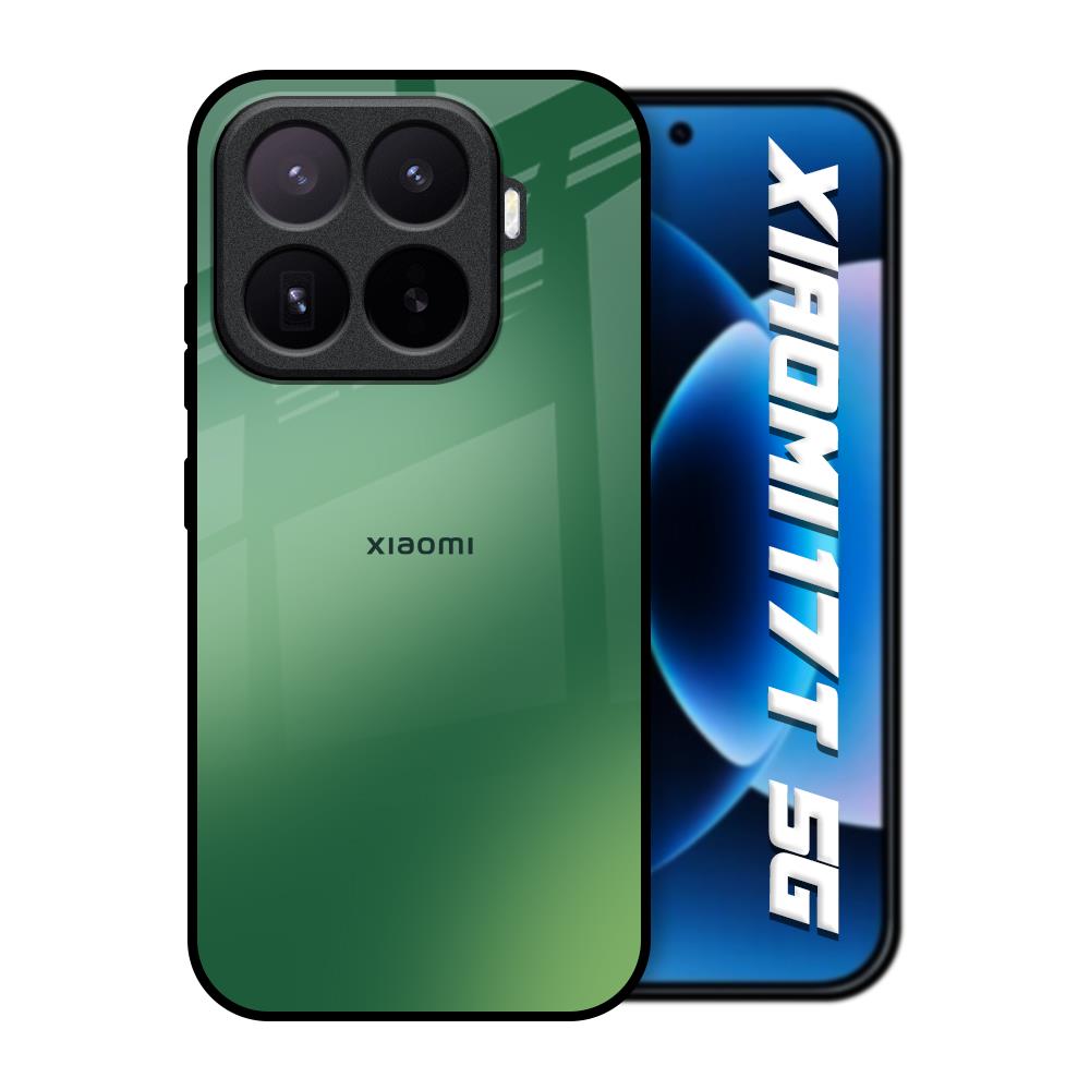 Green Grunge Texture Xiaomi 17T 5G Glass Back Cover Online