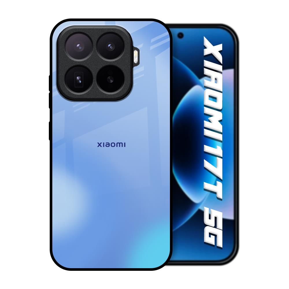 Vibrant Blue Texture Xiaomi 17T 5G Glass Back Cover Online
