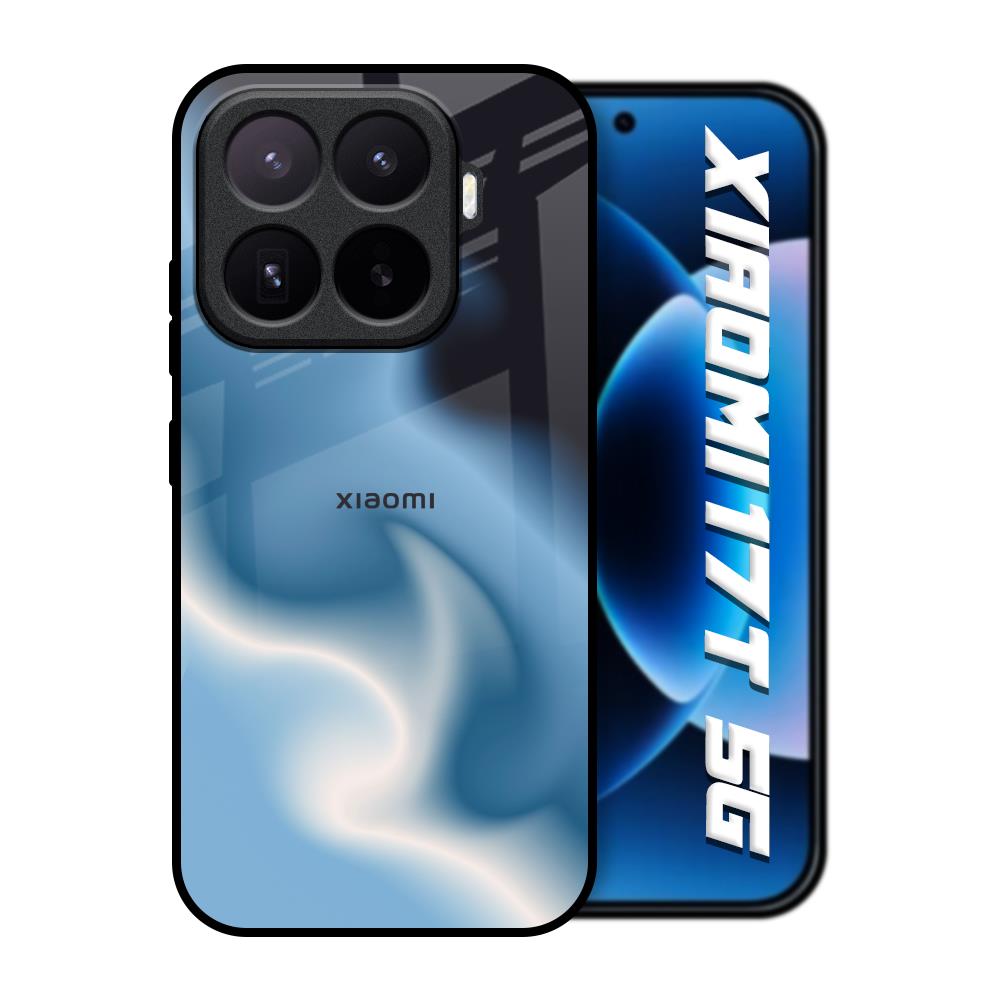 Blue Waves Xiaomi 17T 5G Glass Back Cover Online
