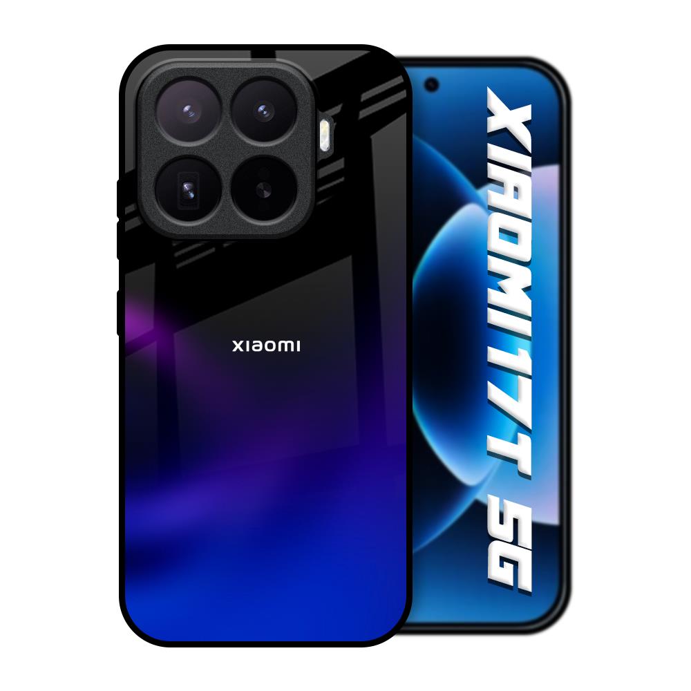 Black Onyx Xiaomi 17T 5G Glass Back Cover Online